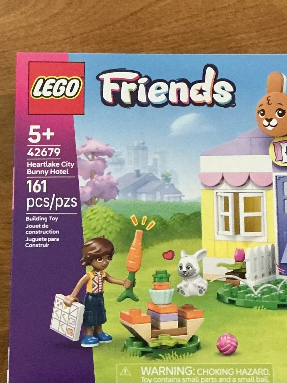 LEGO Friends Bunny Hotel Playset - Includes Paisley & Leo with Honey & Snowball